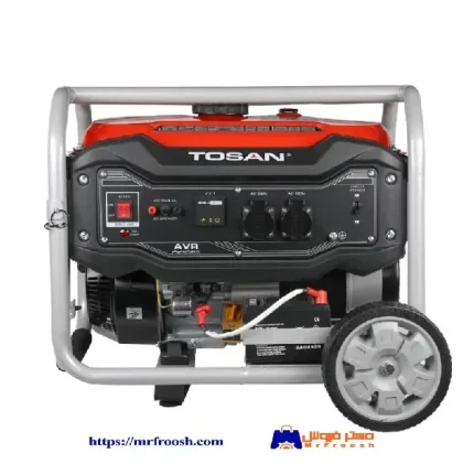 موتور برق بنزینی توسن مدل 1165GW الکتریکی 6500 وات